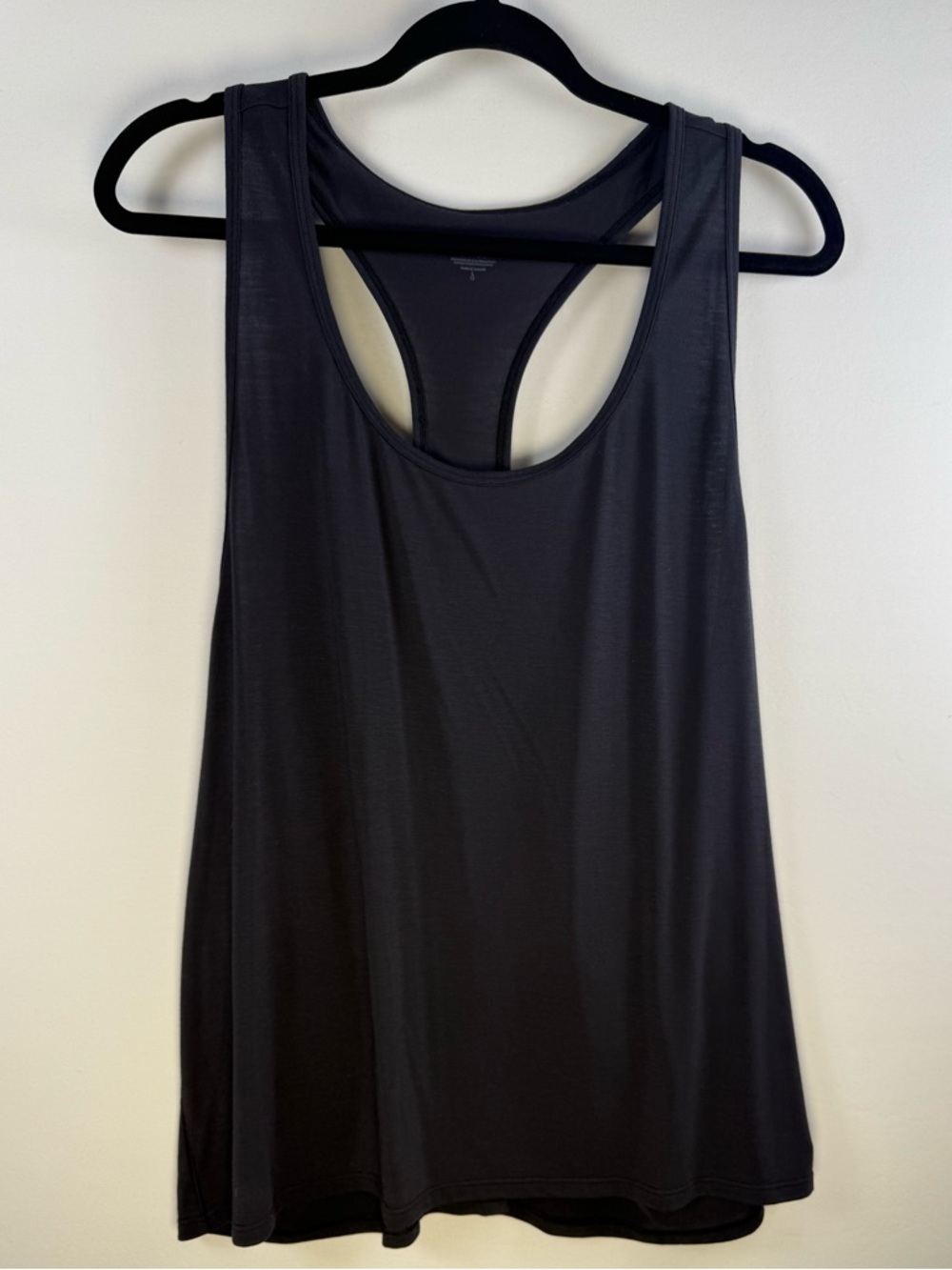 ATHLETA Women’s With Ease Sport Racerback Tank, Black, Large